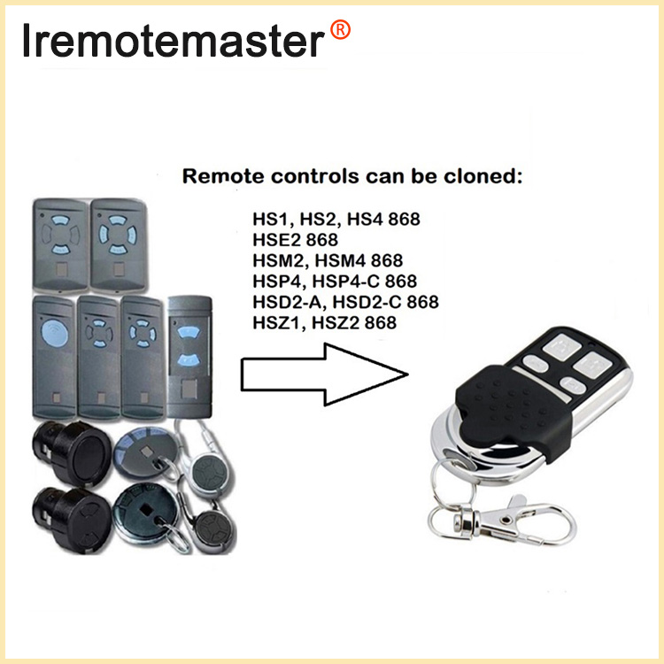 ສໍາລັບ HS2 HS4 HSE4 HSM4 HSM2 868MHz Garage Door Opener