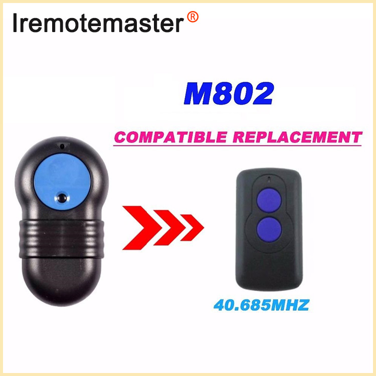 ສໍາລັບ M802 Blue Garage Door Remote Prolift 230T/430R Remote Control