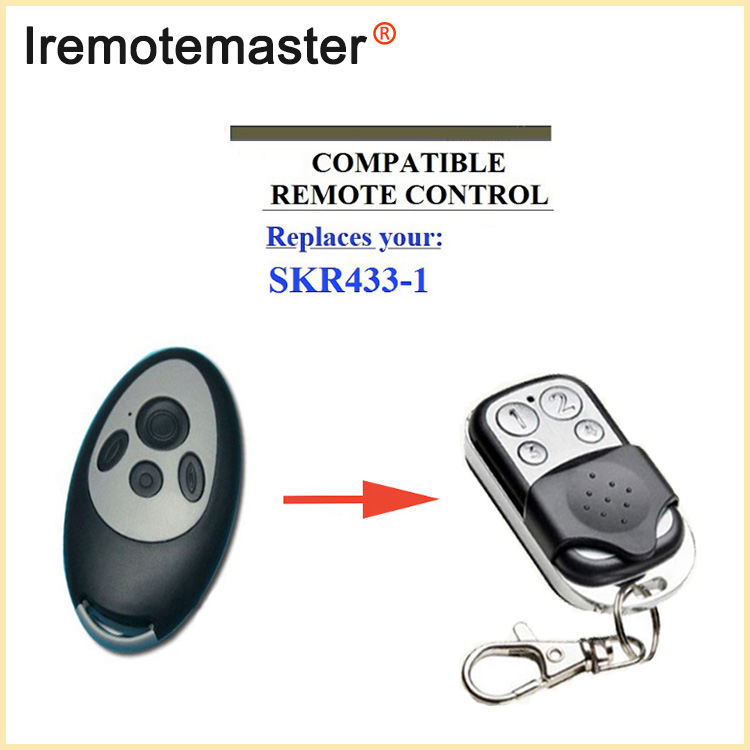 ສໍາລັບ SKR433-1 SKRJ433 Replacement Garage Door Remote Control